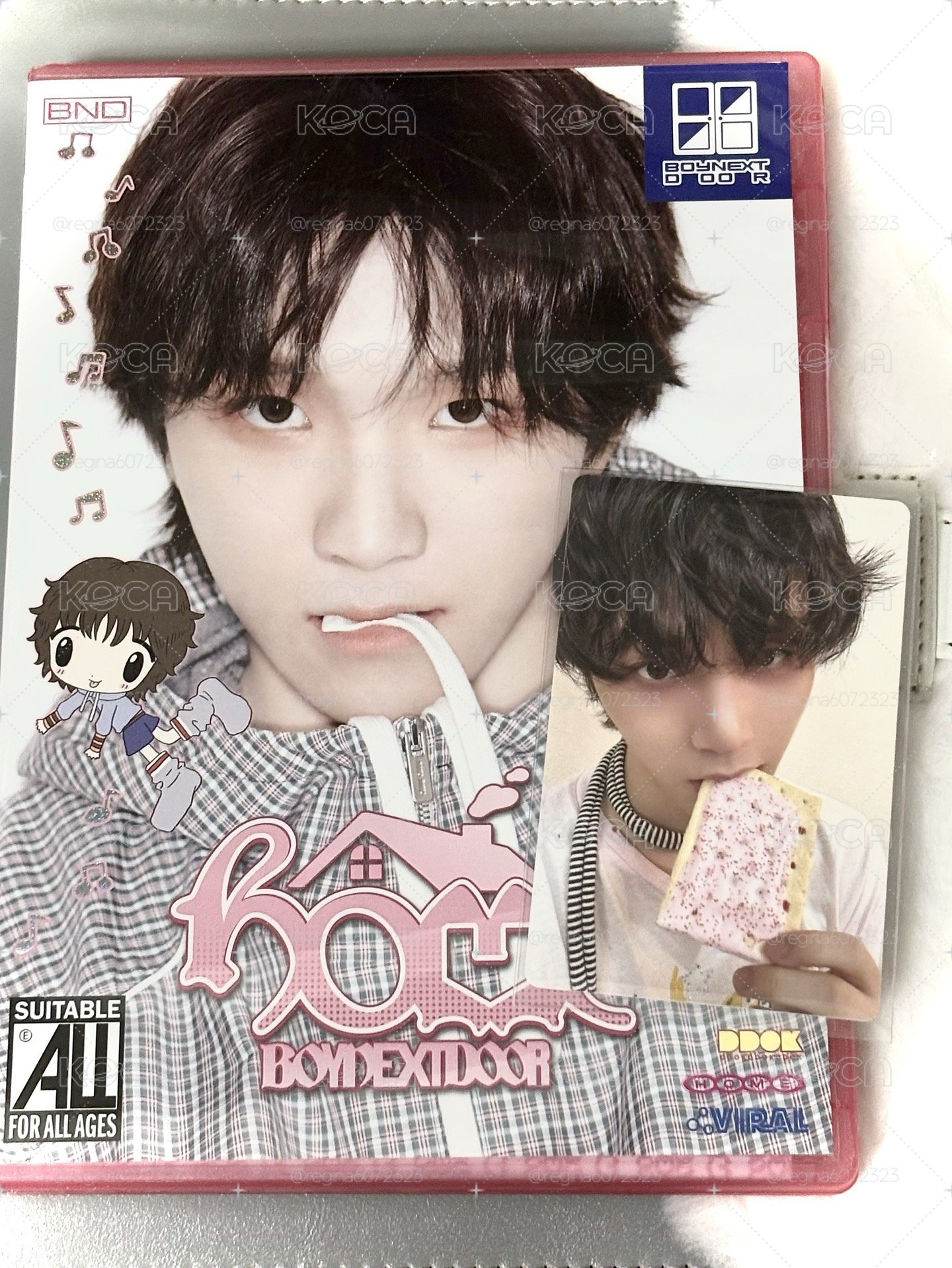 ［可當綁］boynextdoor home 6單封4卡全專