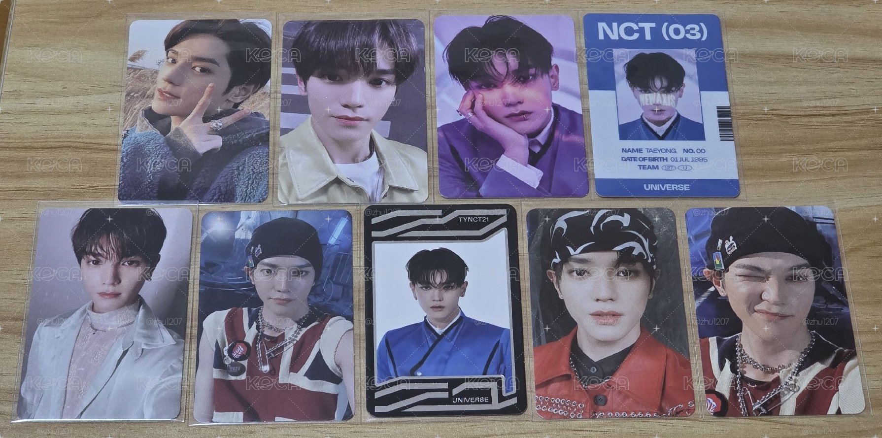 泰容 NCT 2021 卡盤 卡冊卡 專輯卡 隨機卡