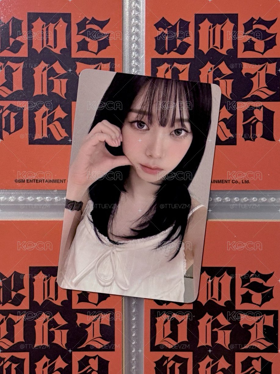KARINA 泡泡魔奇簽售卡