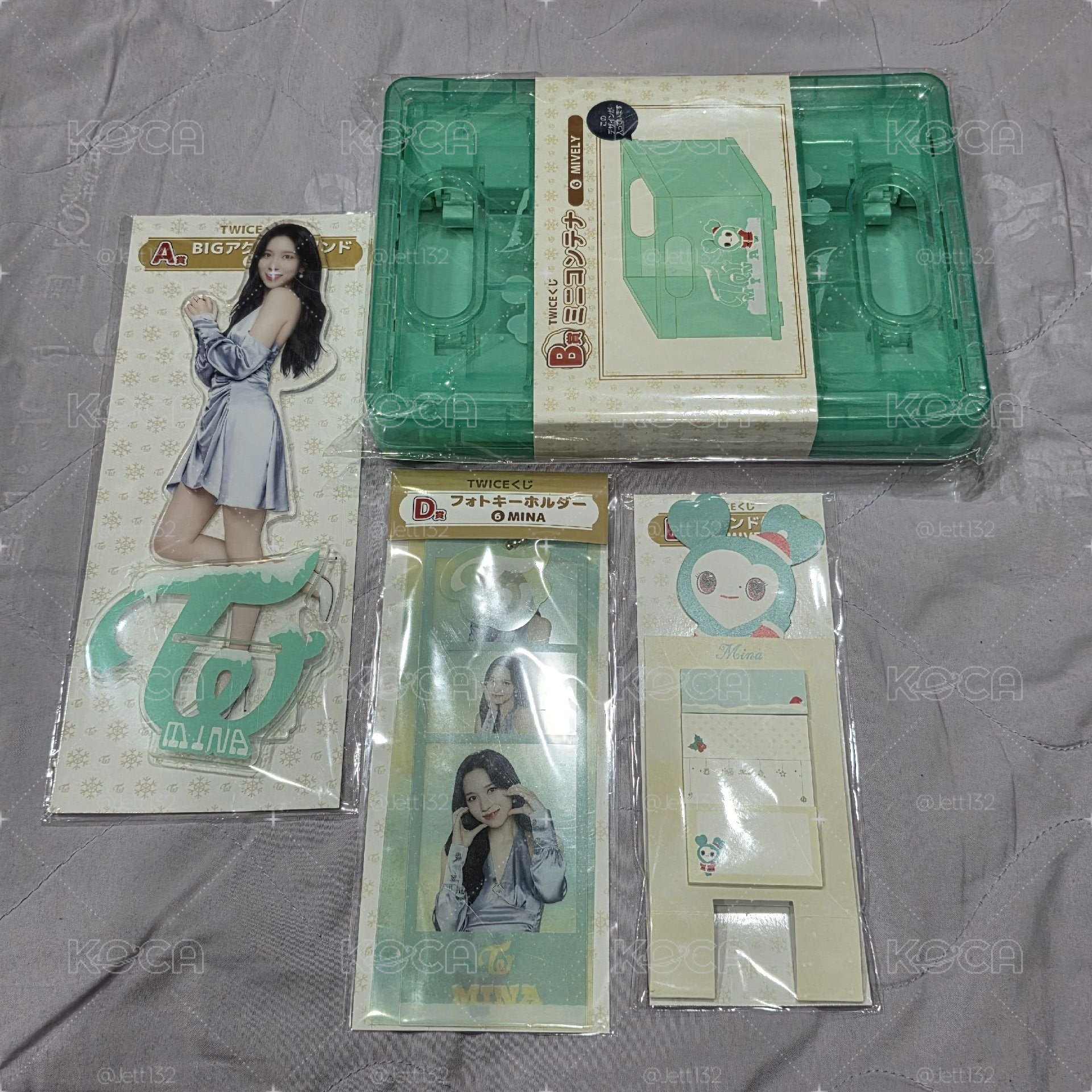 TWICE MINA FamilyMart A賞+B賞+D賞+E賞（非全新）