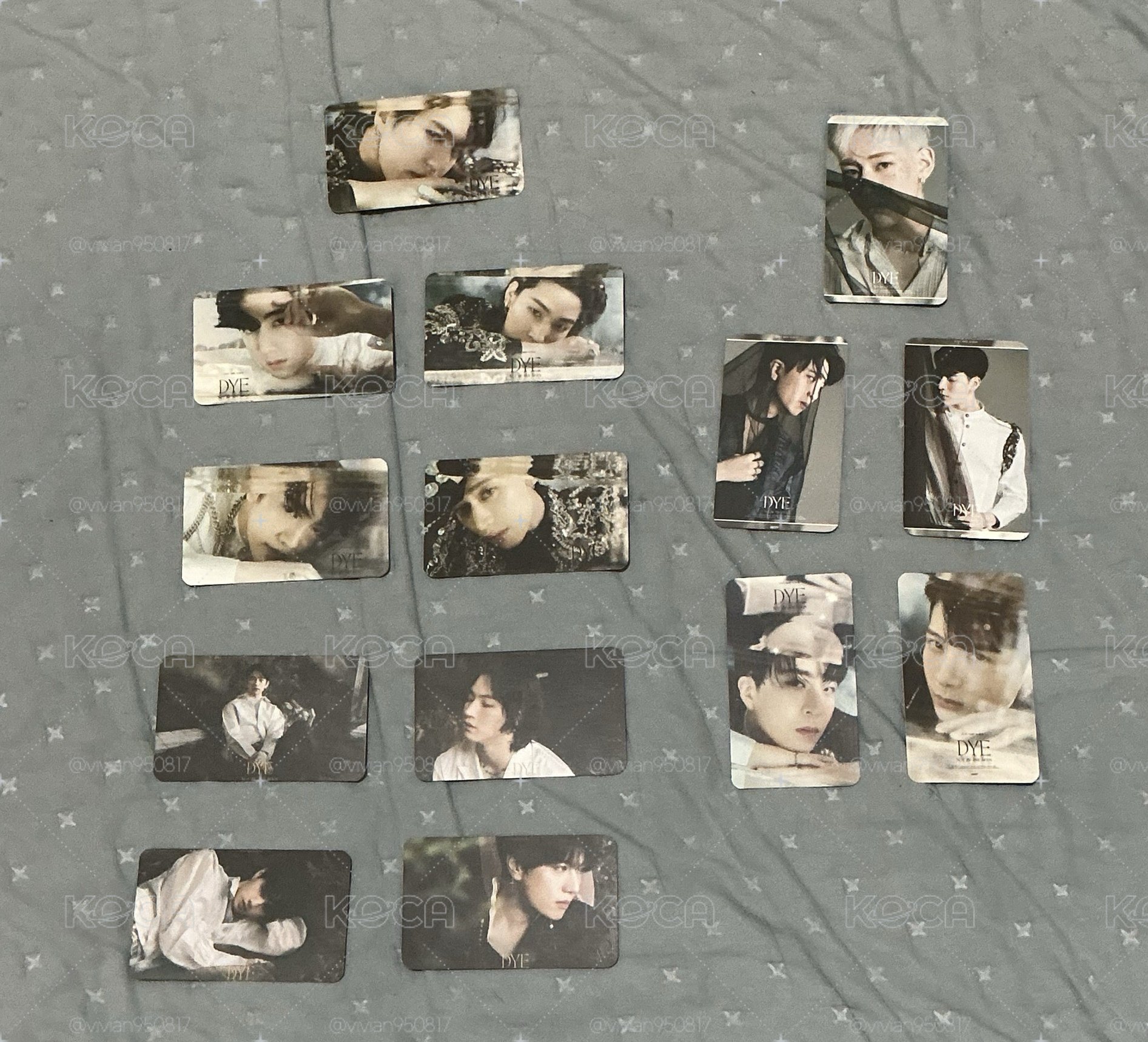 Got7 “DYE” 小卡