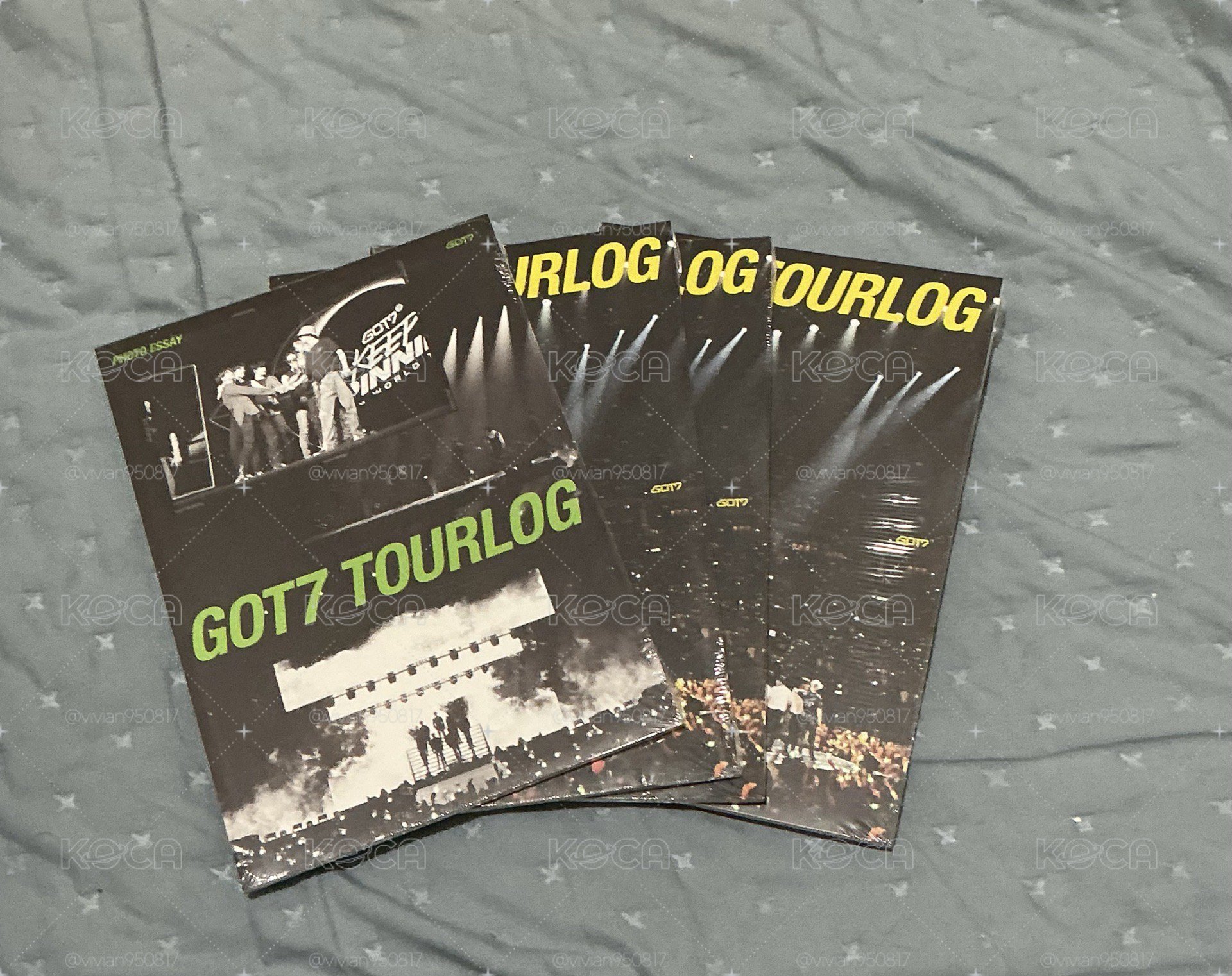 Got7 “DYE” 小卡