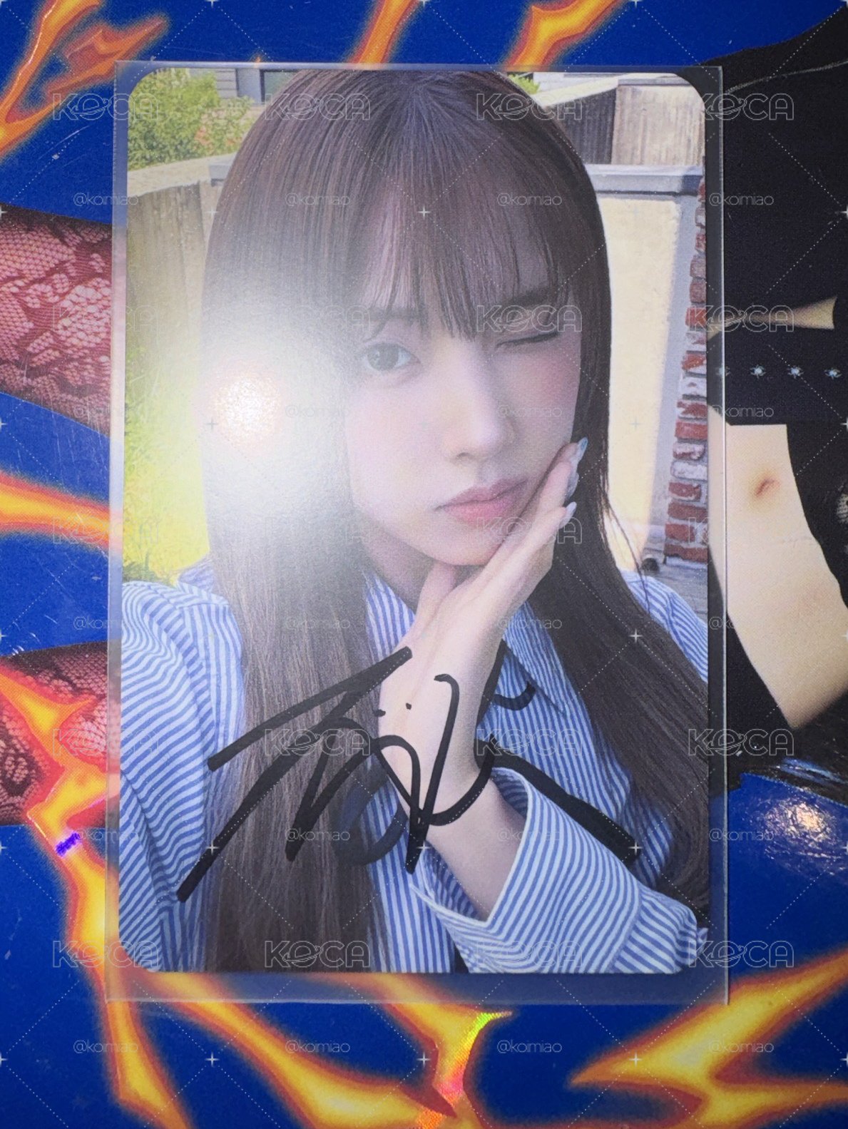 jiwoo y2k簽卡