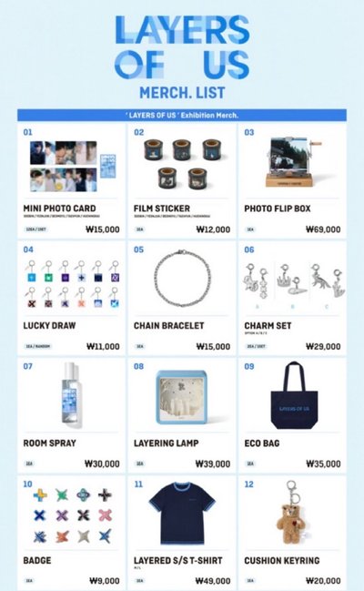 TXT LAYERS OF US 展覽代購