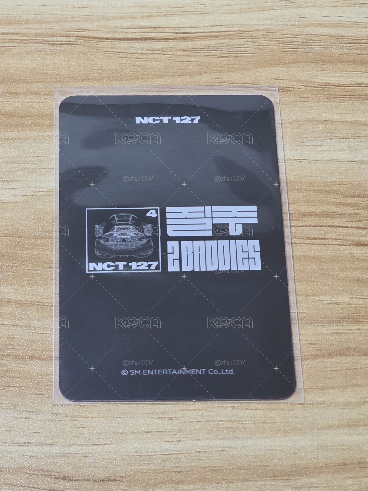 泰容 NCT 127 疾馳 幸運卡