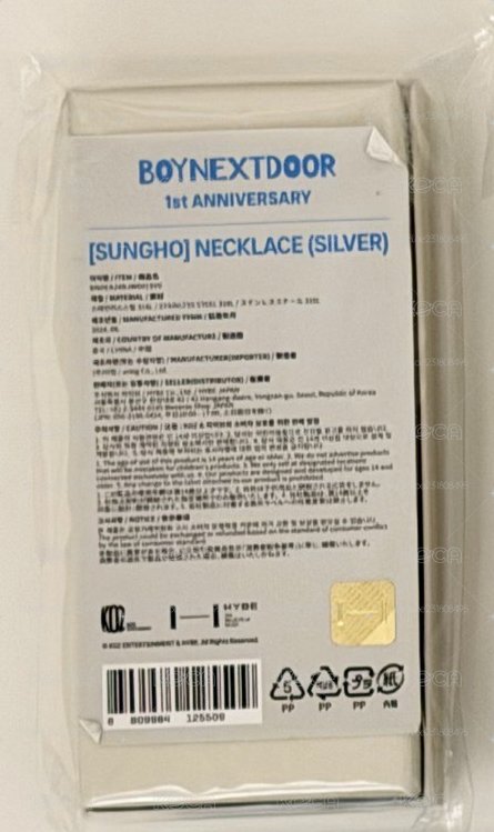 一週年項鍊 朴成淏