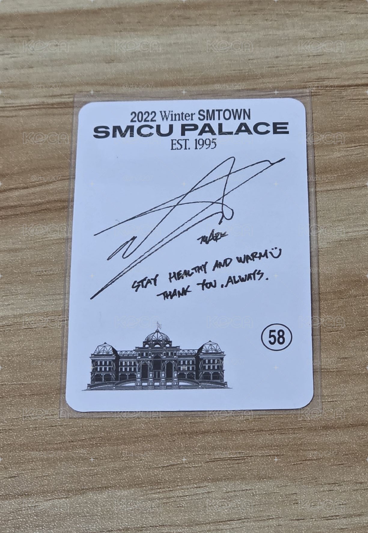 馬克 NCT 127 SMCU Palace 專輯卡