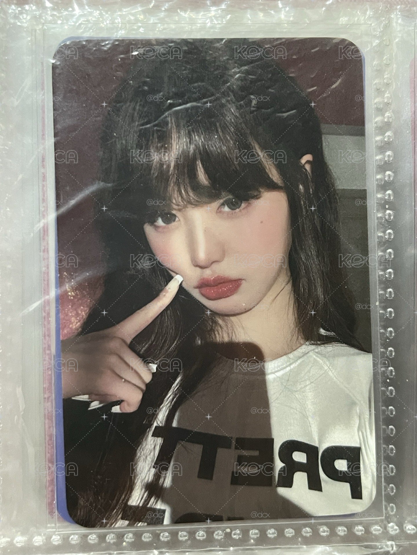 IVE 張員瑛 Wonyoung IVE SECRET sw 2.0 戳臉員