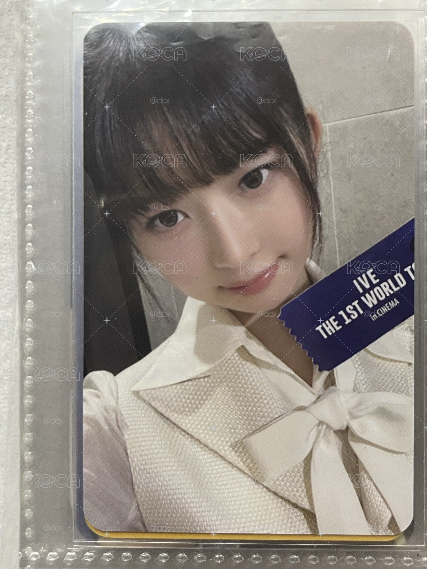 IVE 直井怜 Rei 世巡電影票卡