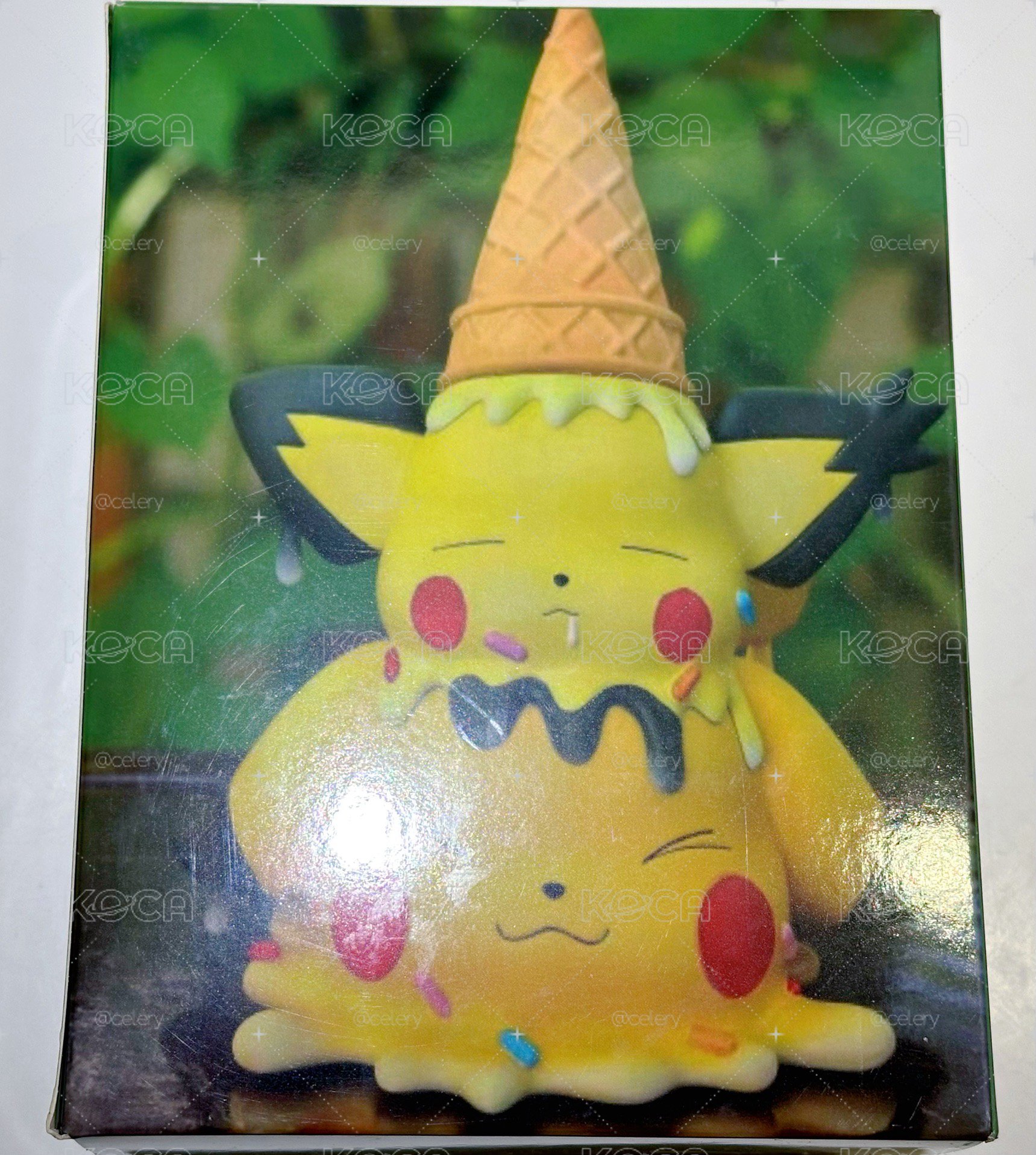 「天氣太熱直接融化！KOCA 皮丘皮卡丘冰淇淋 🍦 找尋下一個好主人」