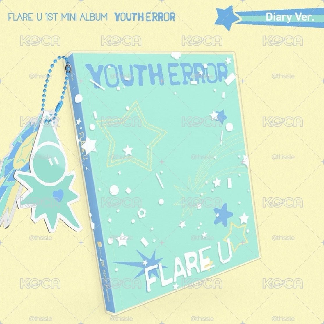 FLARE U YOUTH ERROR Diary ver. 專輯 全新未拆