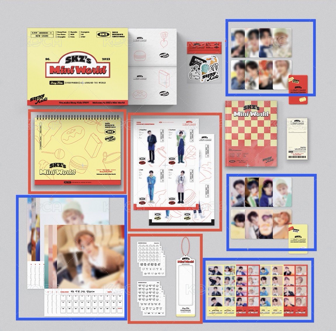 StrayKids 2023、2024、2025年曆 （送外盒）