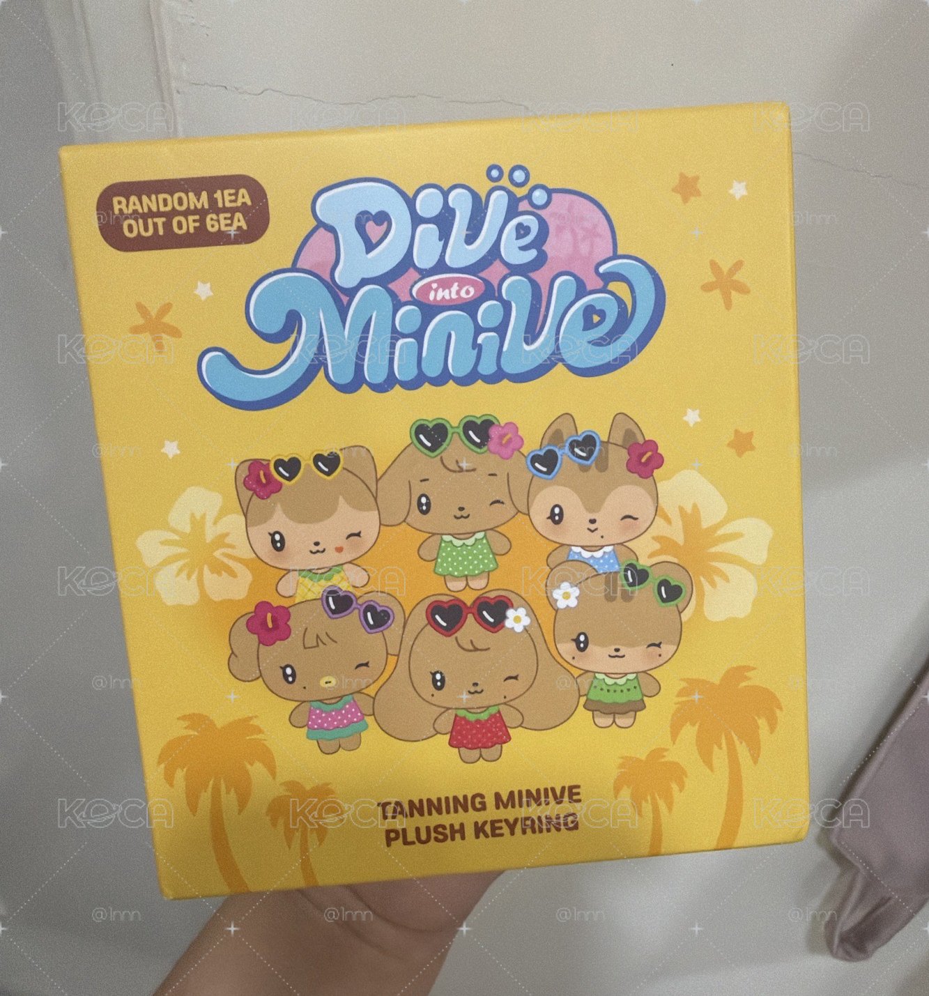 全新未拆MINIVE曬黑娃一盒
