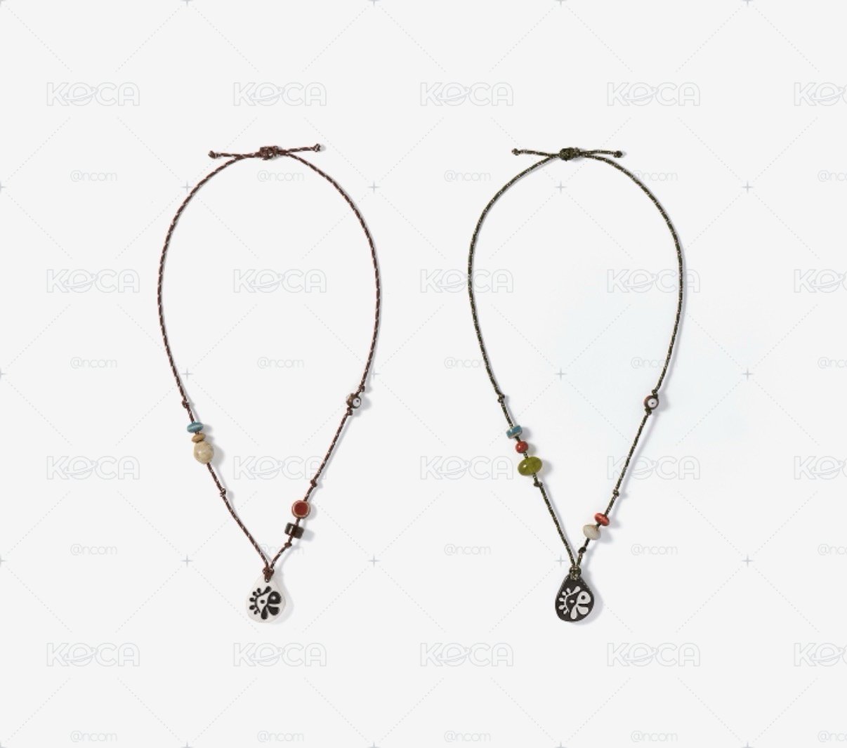 CORTIS rope 象牙白/深棕色項鍊 已購買到（一販）