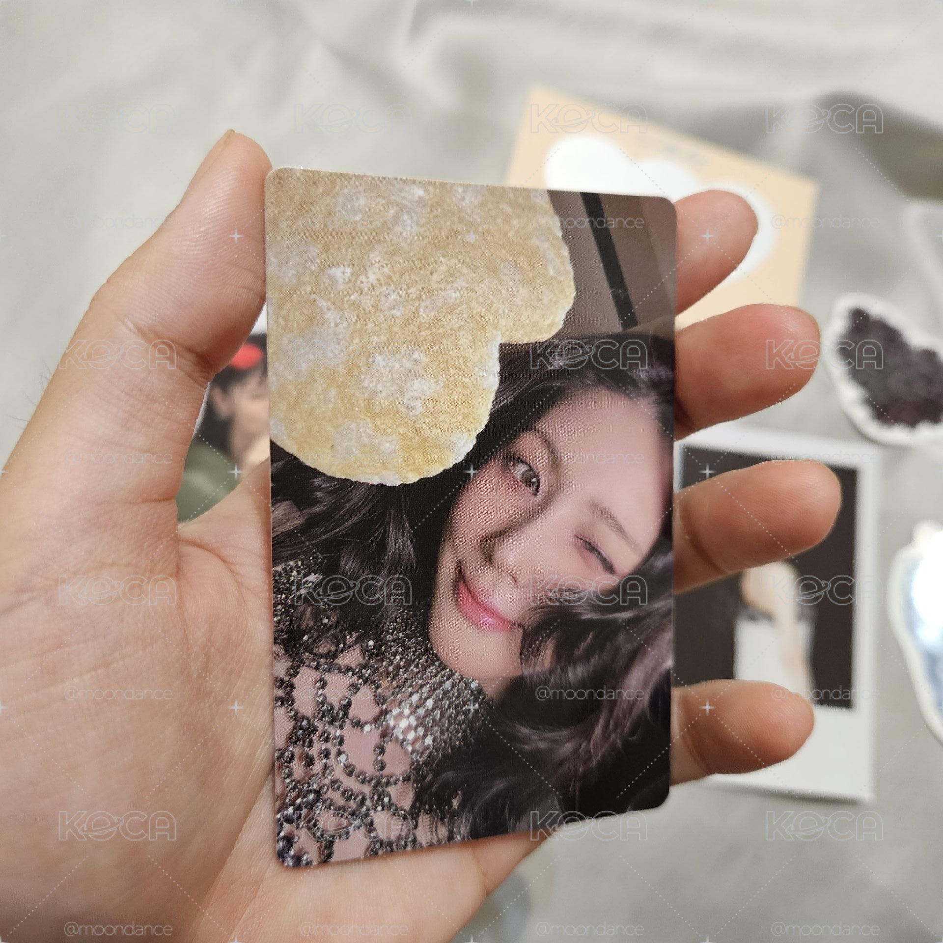 MY, Lover 專輯 My ver，小卡*2+拍立得*1+貼紙*3+刮刮卡*1，全部一起售