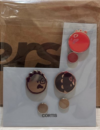 CORTIS Ball Badge Set