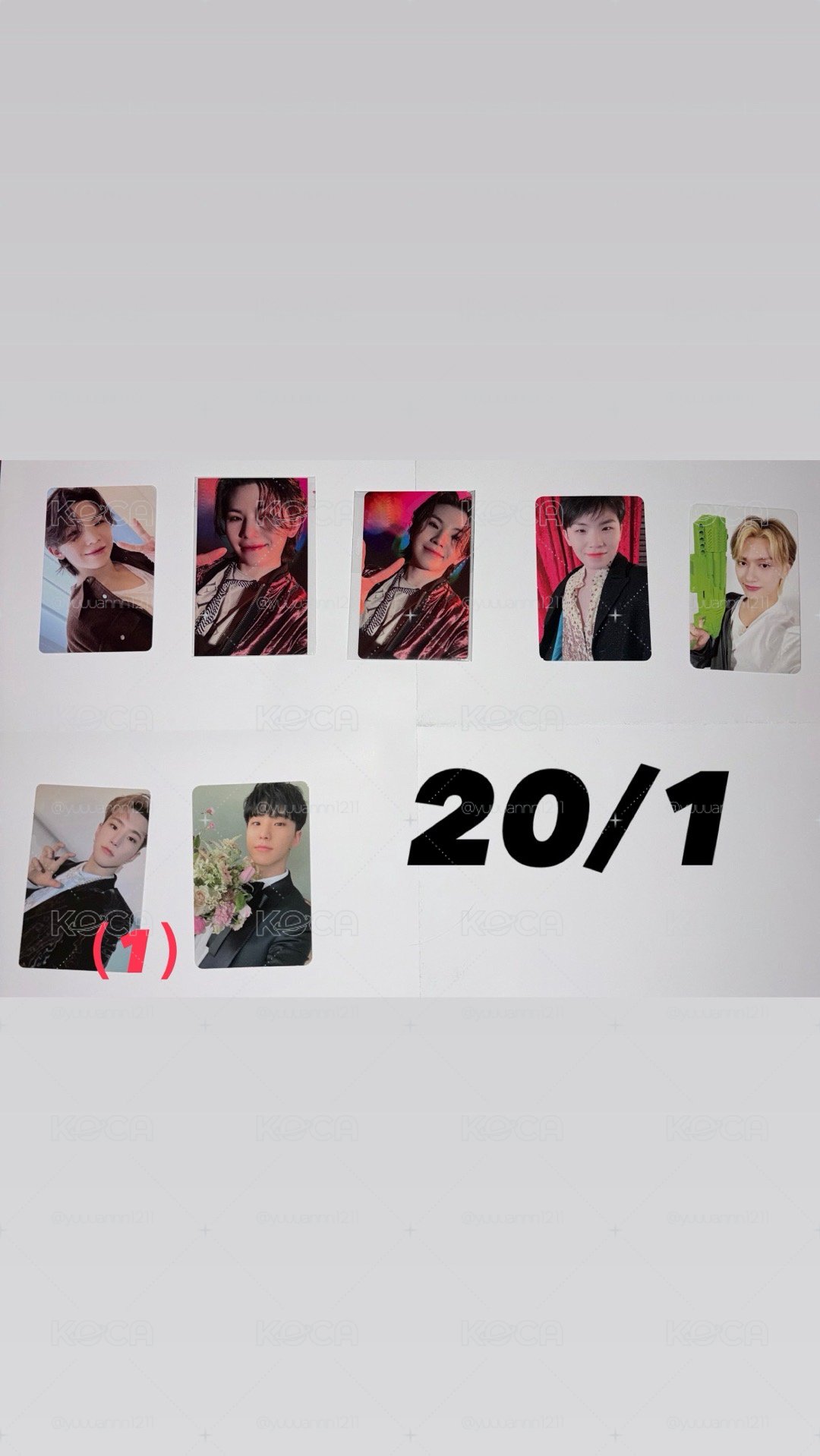 seventeen 小卡超級便宜賣（求退坑⋯）