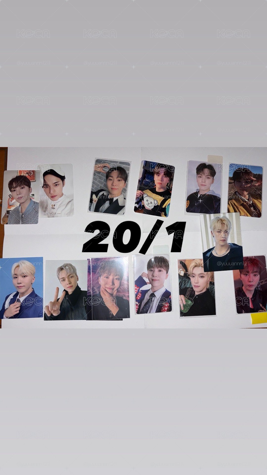 seventeen 小卡超級便宜賣（求退坑⋯）