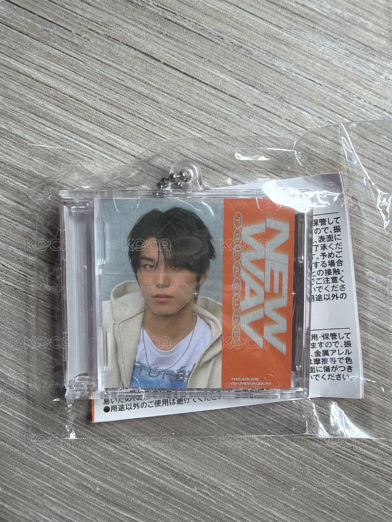 朴炡禹 New Wav 日巡周邊扭蛋CD掛飾