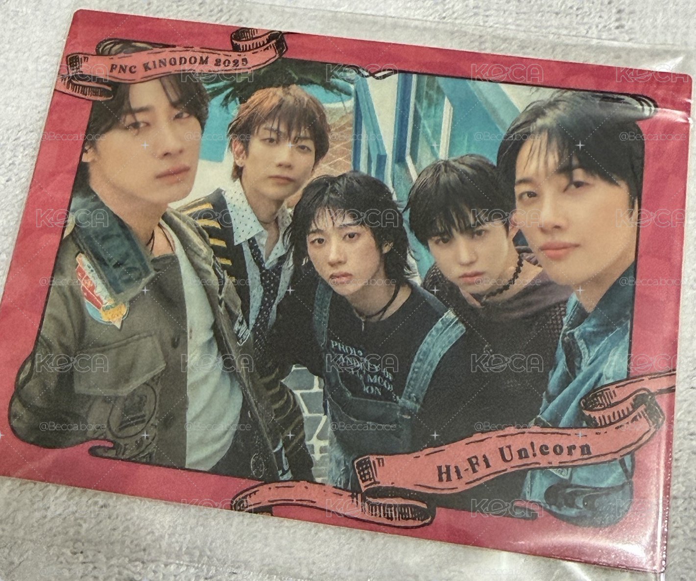 FNC KINGDOM-HFU滿額貼紙