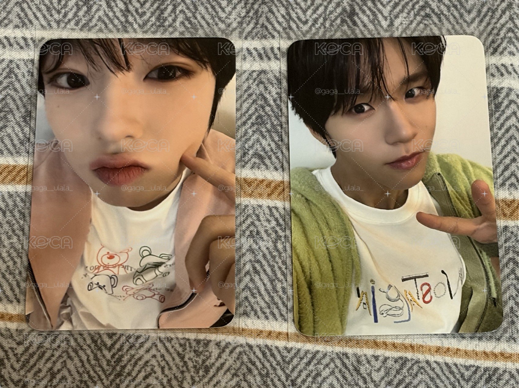 NCT WISH poppop wm 幸運卡