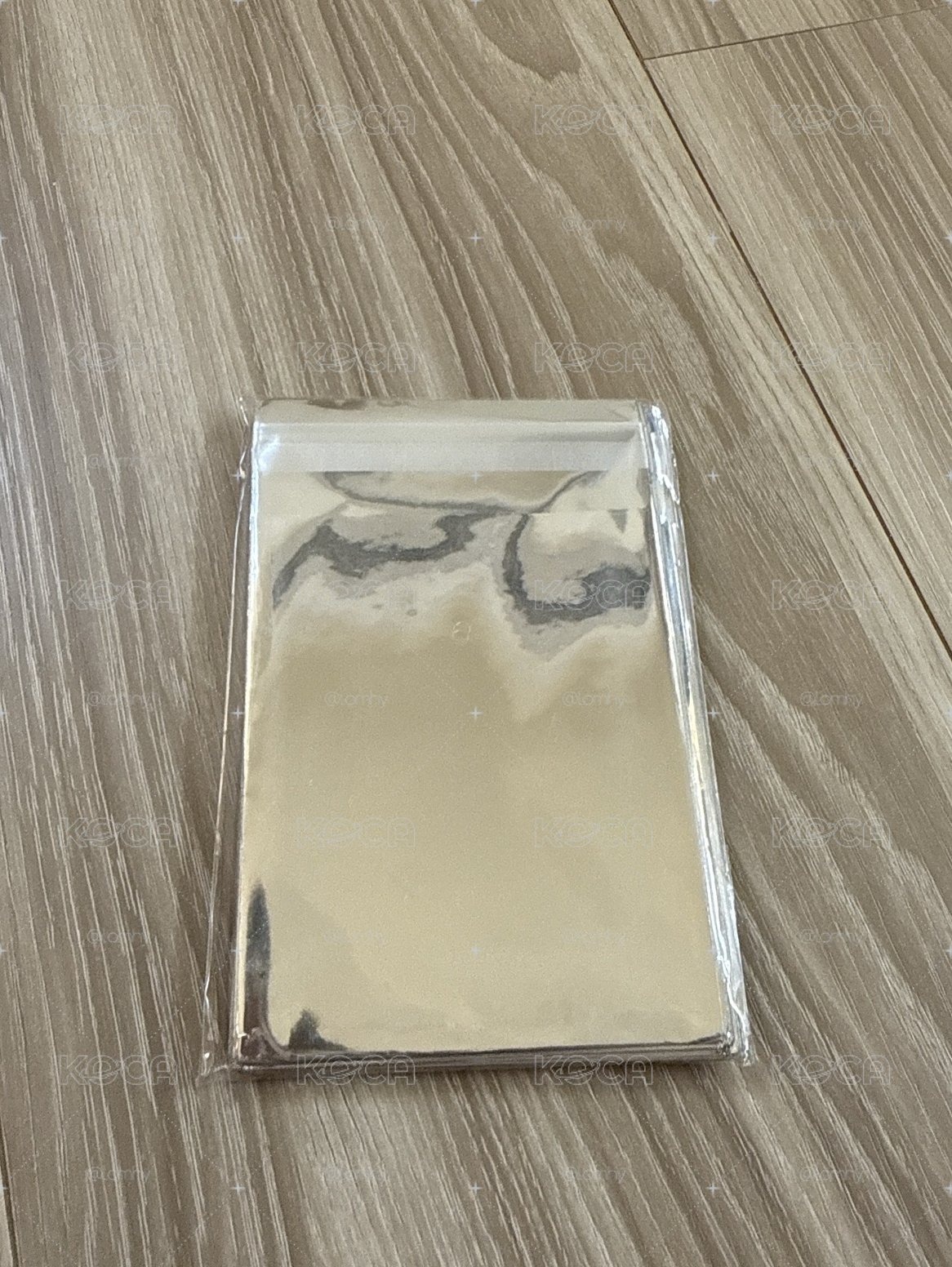 自黏袋 銀色