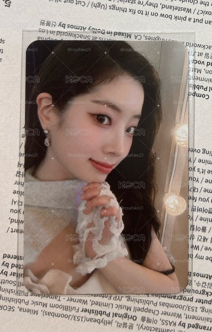 TWICE 側臉豆