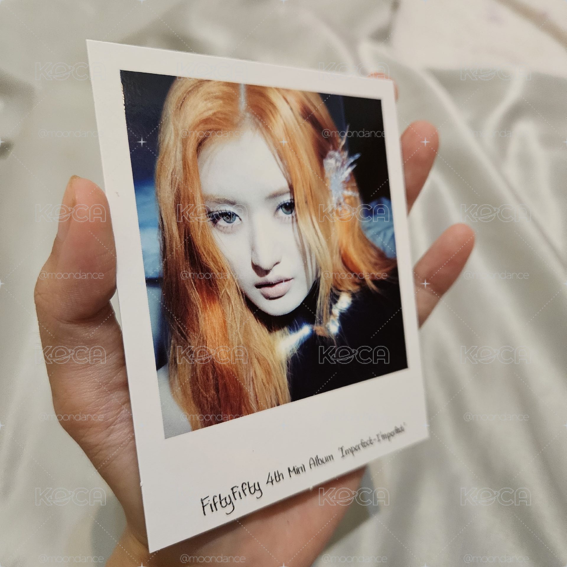 Imperfect-I'mperfect 專輯卡 Messy Me Ver. 拍立得卡，雅典娜，微瑕
