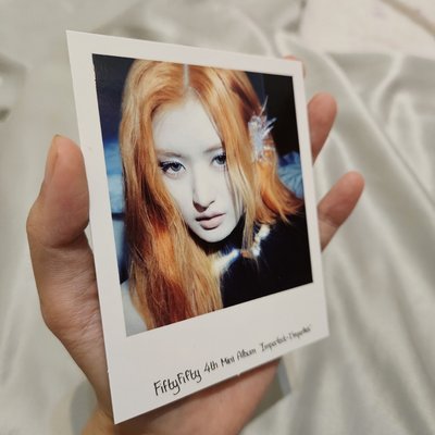 Imperfect-I'mperfect 專輯卡 Messy Me Ver. 拍立得卡，雅典娜，微瑕