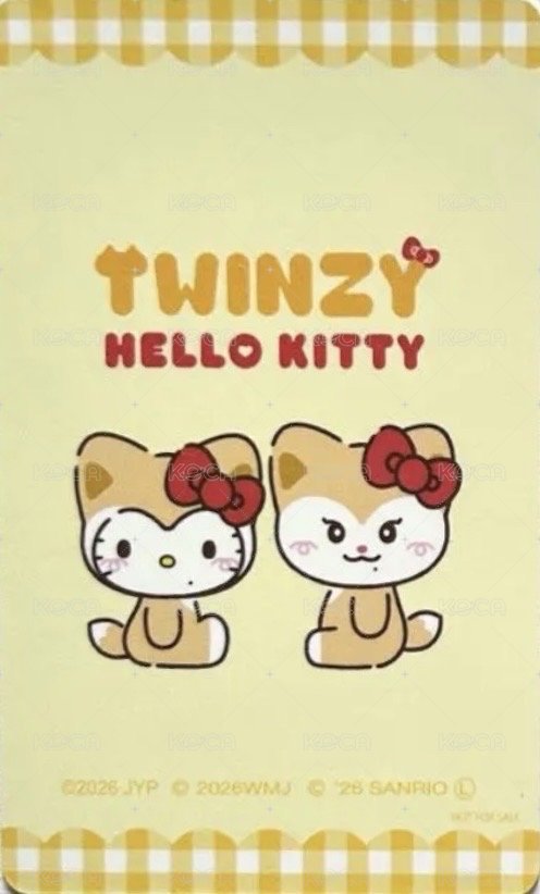 TWINZY × Hello Kitty 塔店 滿額卡  背面