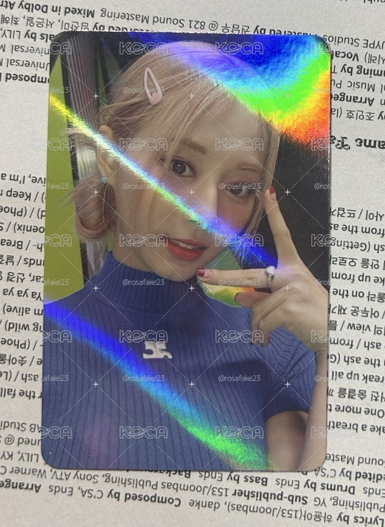 TWICE ttt閃卡瑜