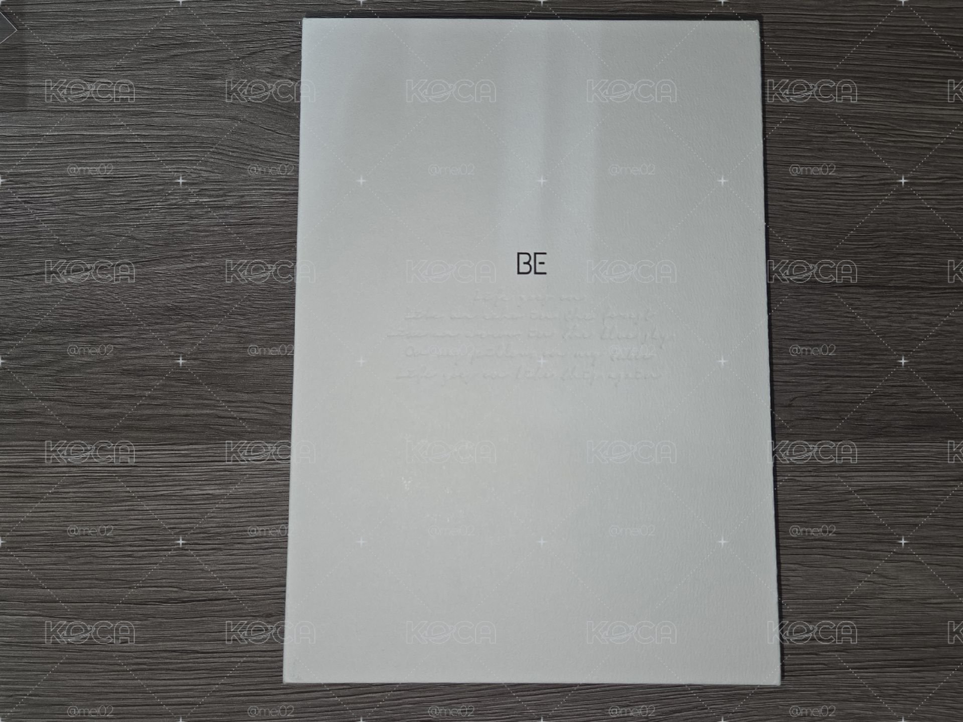BTS BE全專