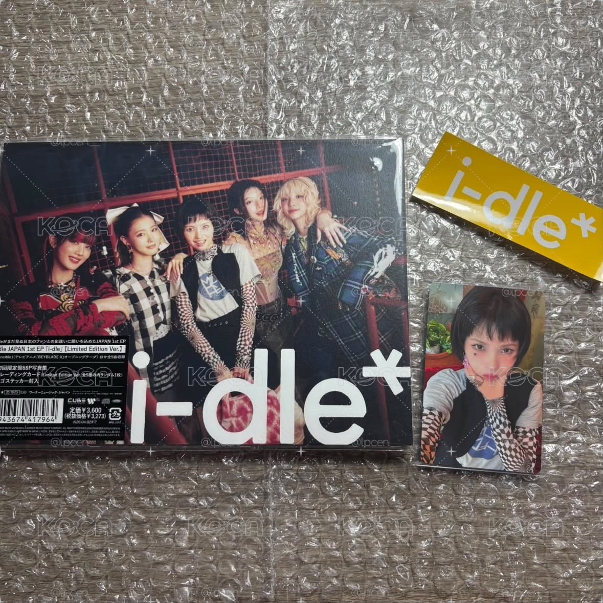 日本 1st ep 專輯 Limited Edition Ver.