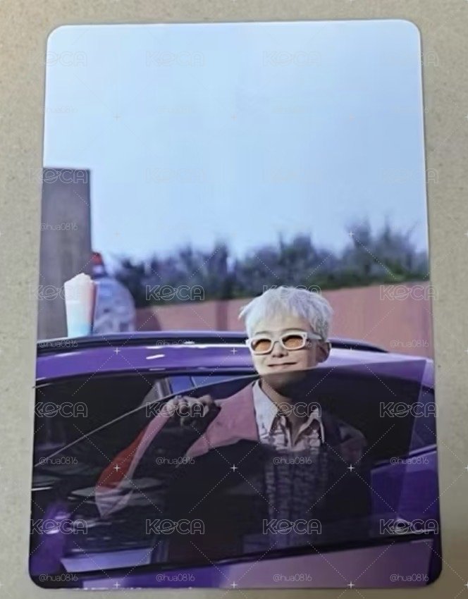 GD x the venti聯名小卡