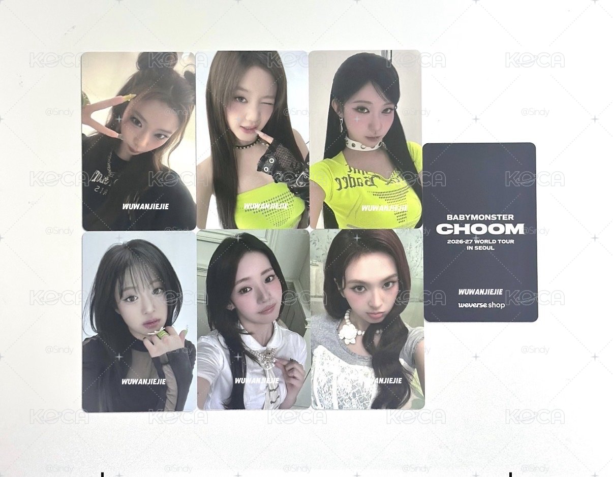 CHOOM 首爾世巡展位B版整套（未拆）