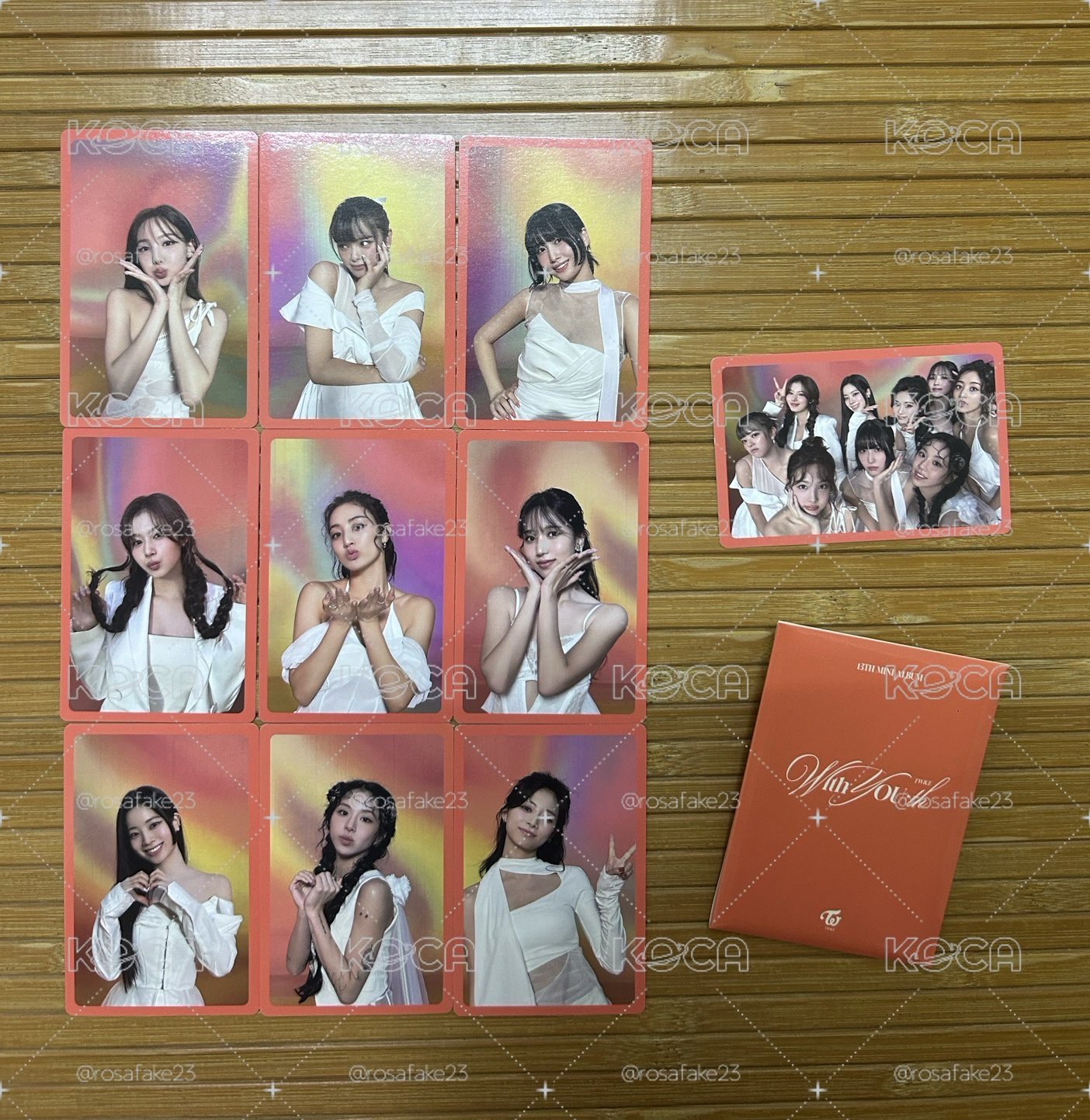 TWICE 預售禮