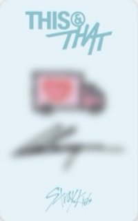 THIS & THAT sr 簽售卡 