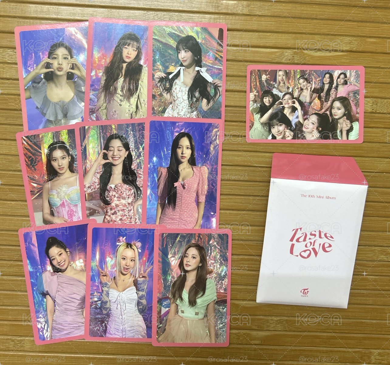 TWICE 預售禮