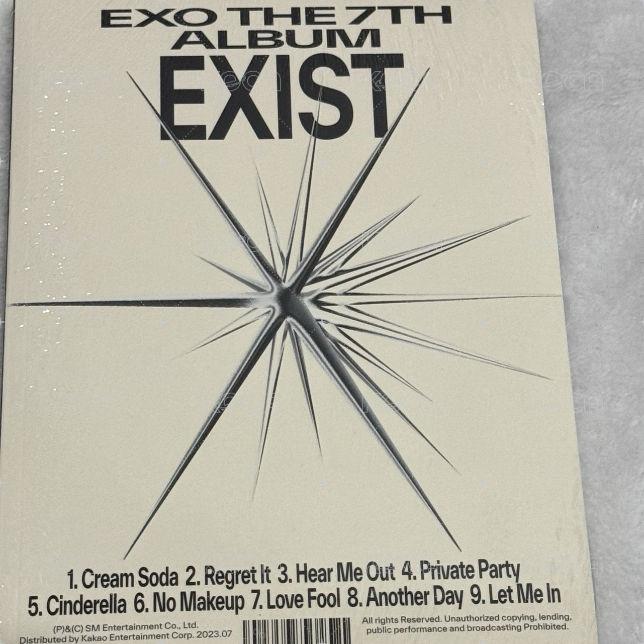 EXO｜EXIST未拆專輯