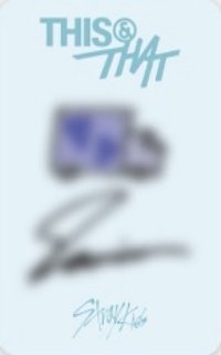 THIS & THAT sr 簽售卡 