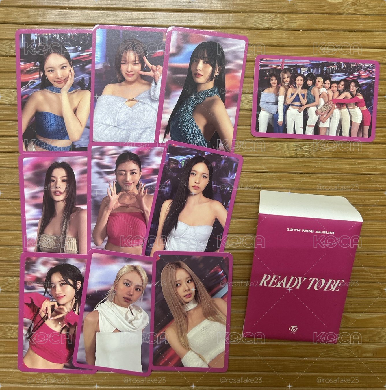 TWICE 預售禮