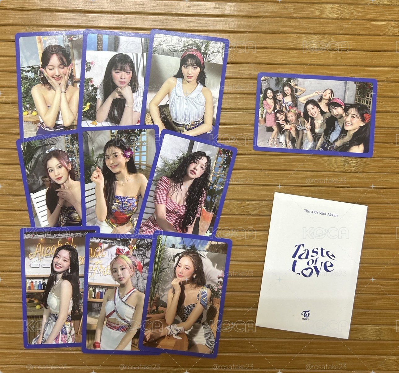 TWICE 預售禮