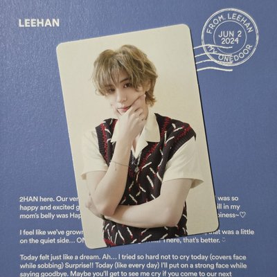 【LEEHAN】BOYLIFE 專輯卡