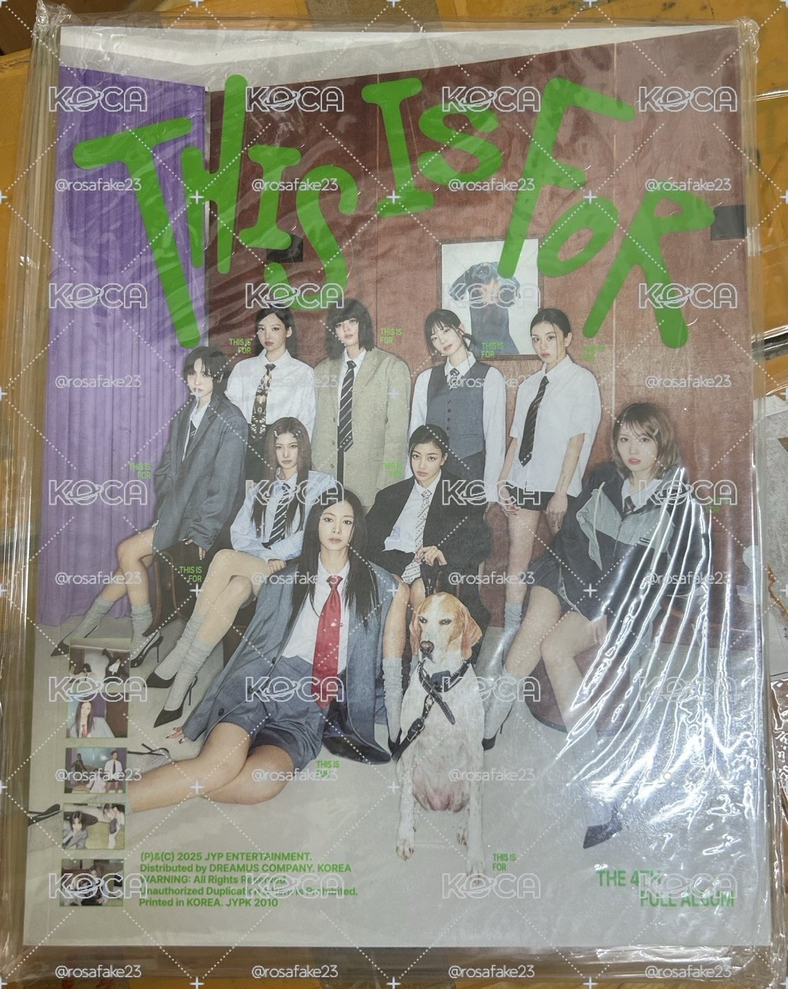 TWICE 綠版未拆