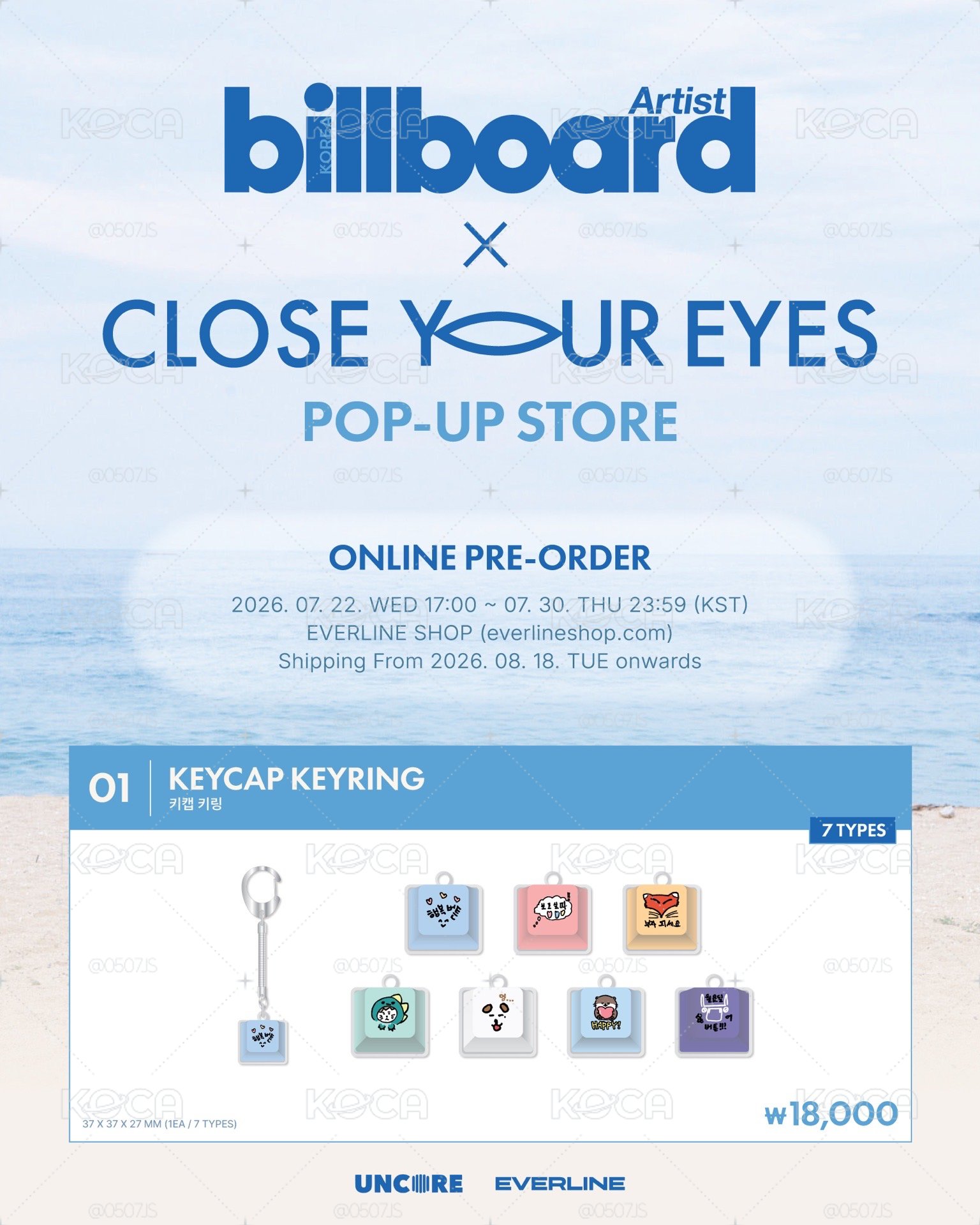 Billboard x CYE周邊（預購）