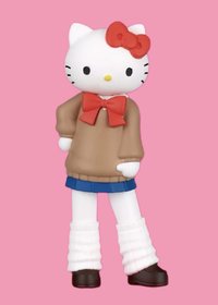 長腿kitty公仔 公仔 學生