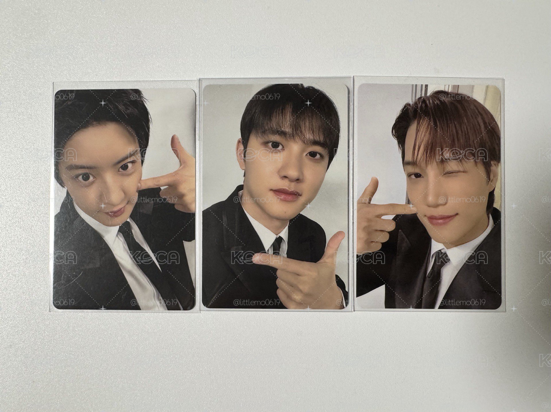 EXO Reverxe sm 抽選卡 戳臉系列