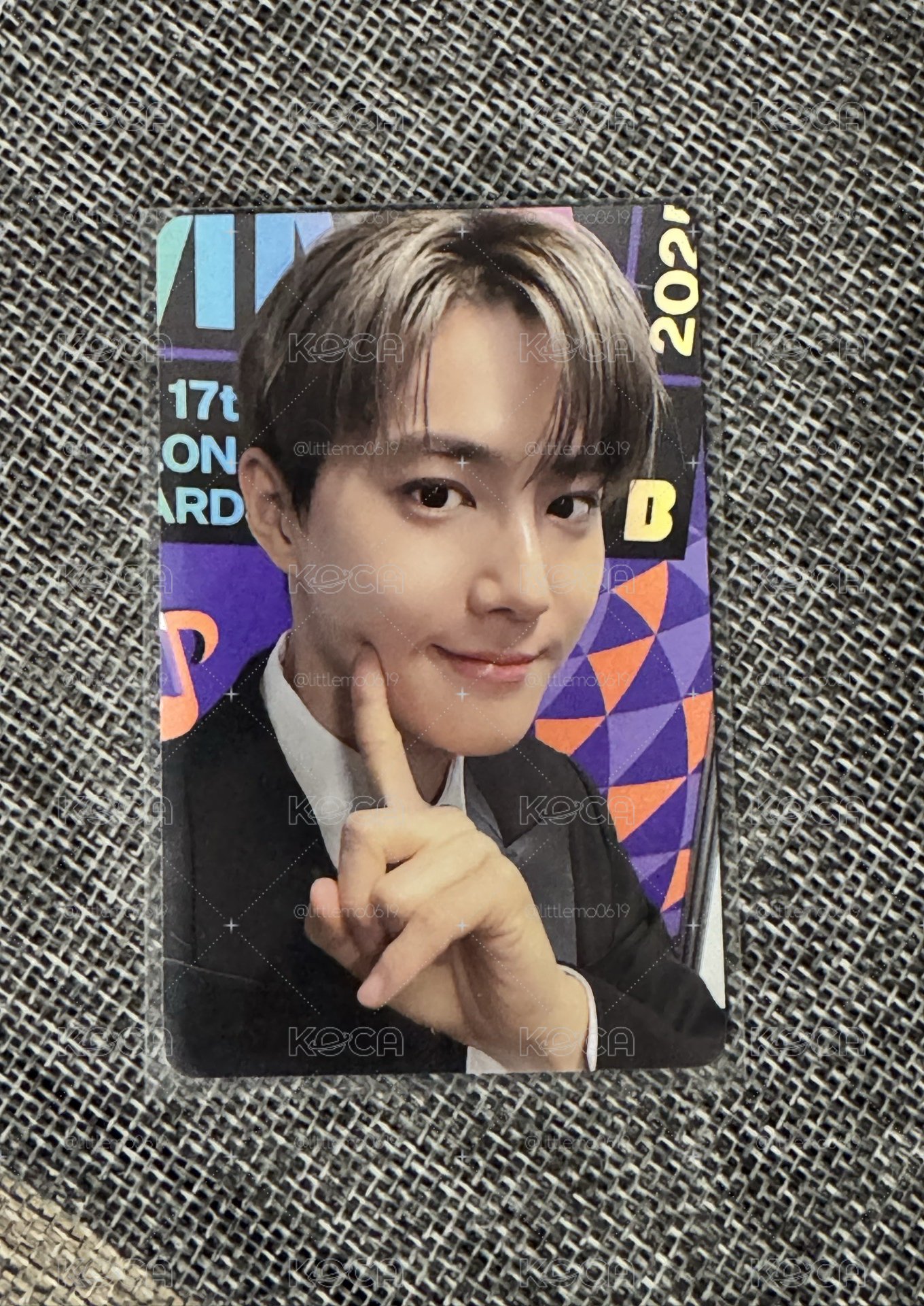 EXO Reverxe sm 抽選卡 戳臉系列