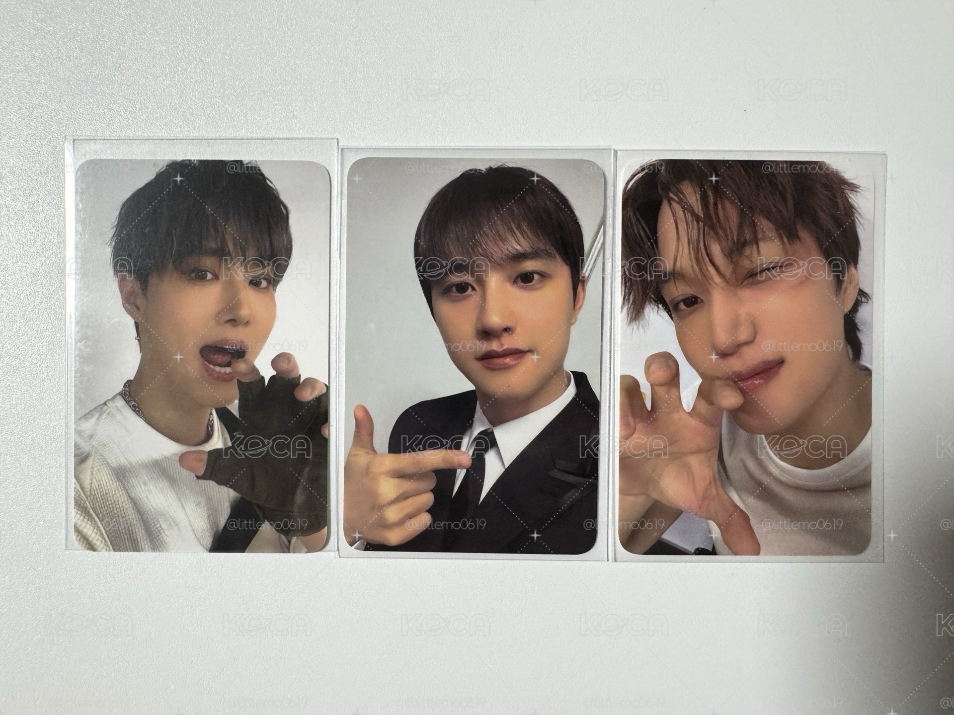 EXO Reverxe k4 抽選卡 -貓爪系列