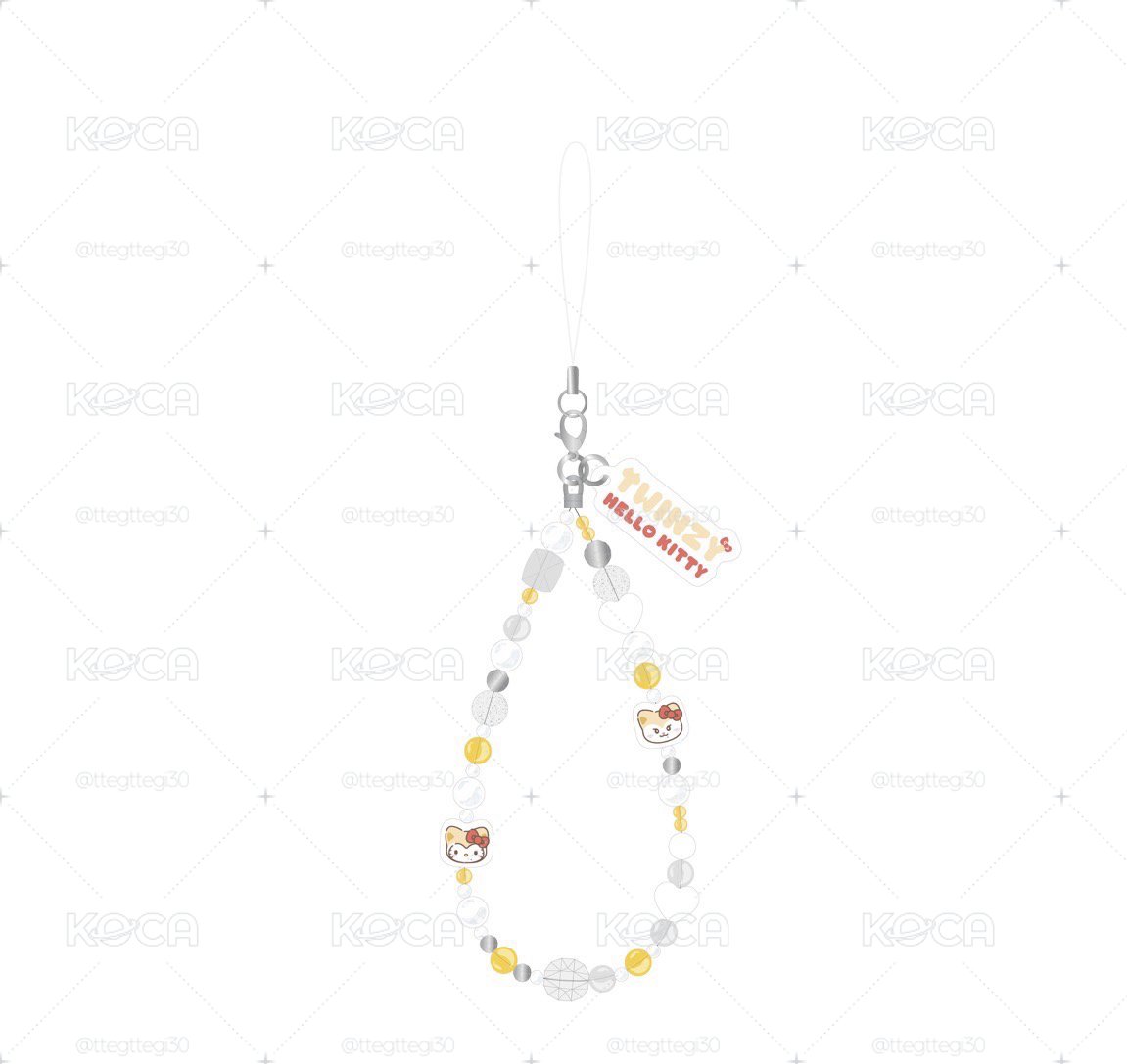 🎀ITZYxHellokitty-手機鍊